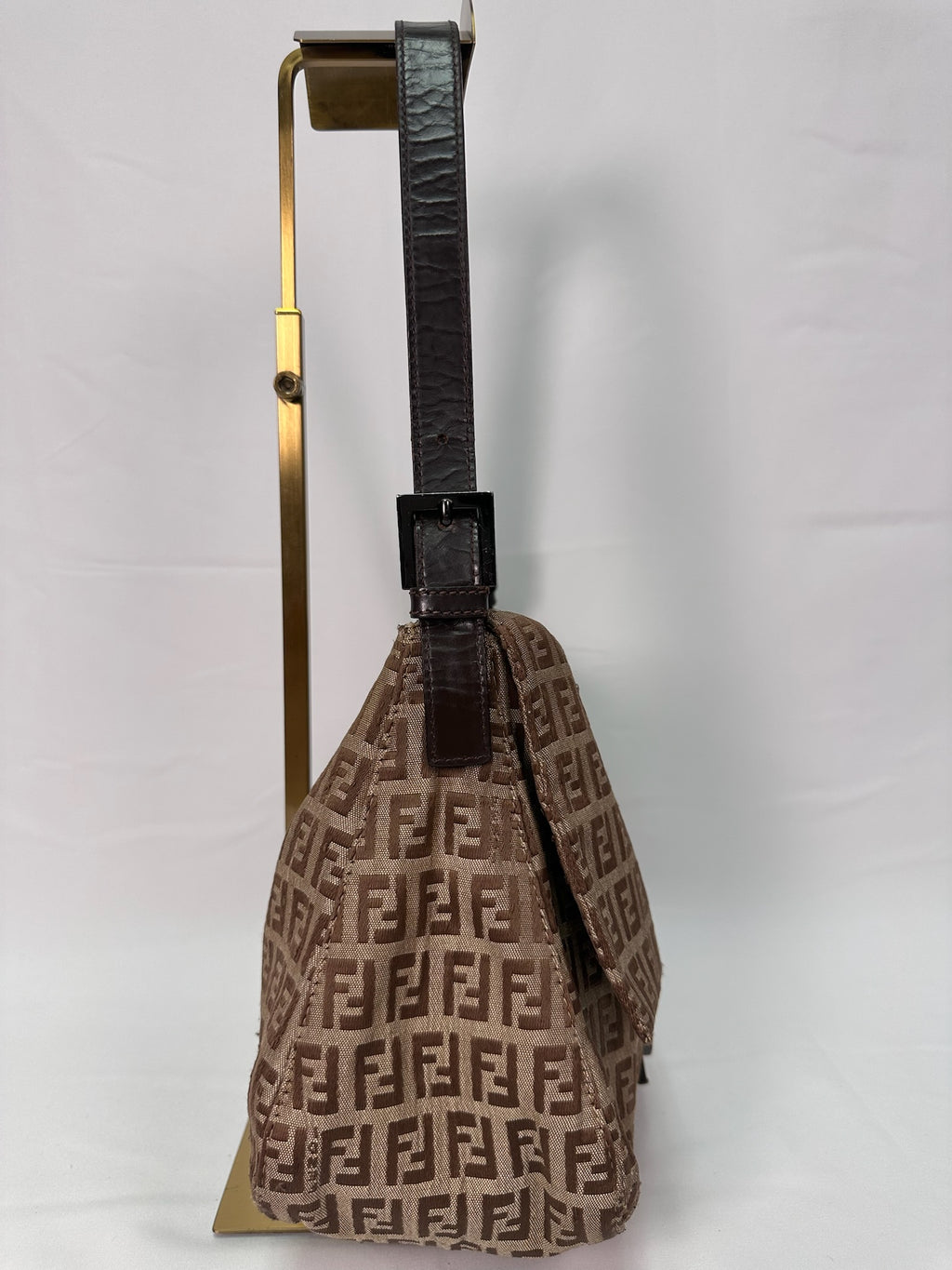 Fendi Mamma Baguette in Zucchino