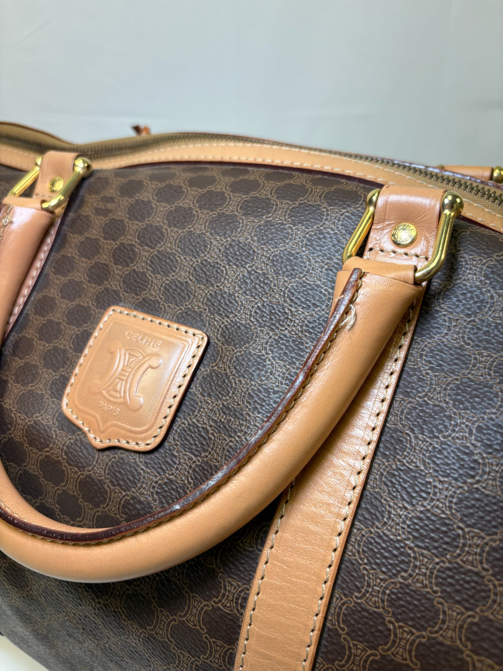 Celine Macadam Boston Bag