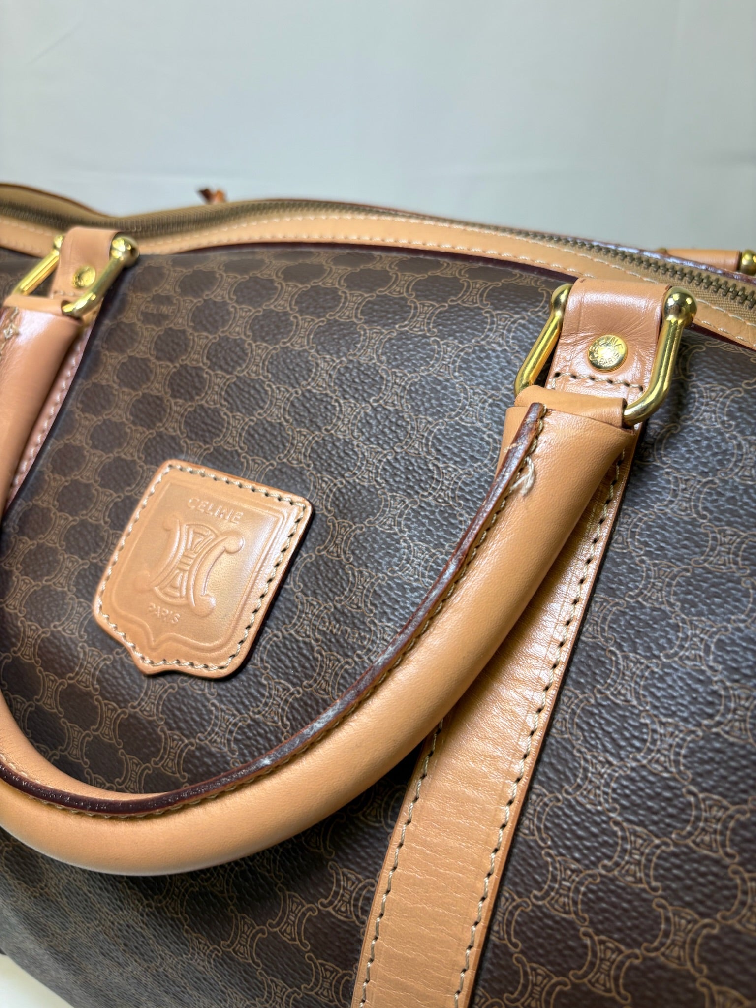 Celine Macadam Boston Bag