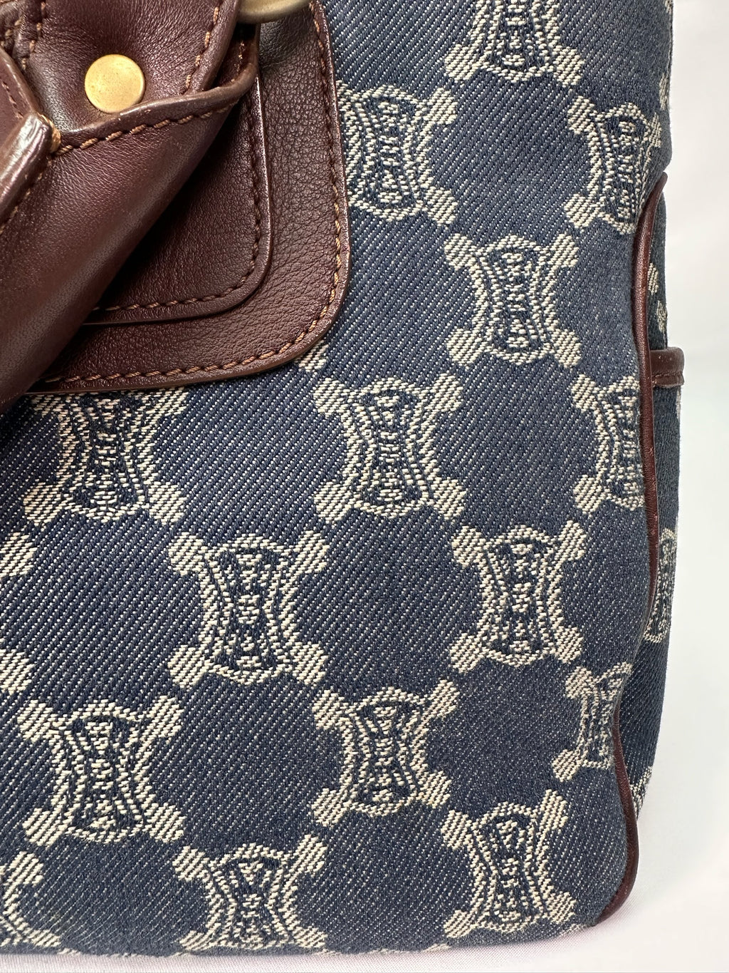 Celine Boogie in Logo Denim