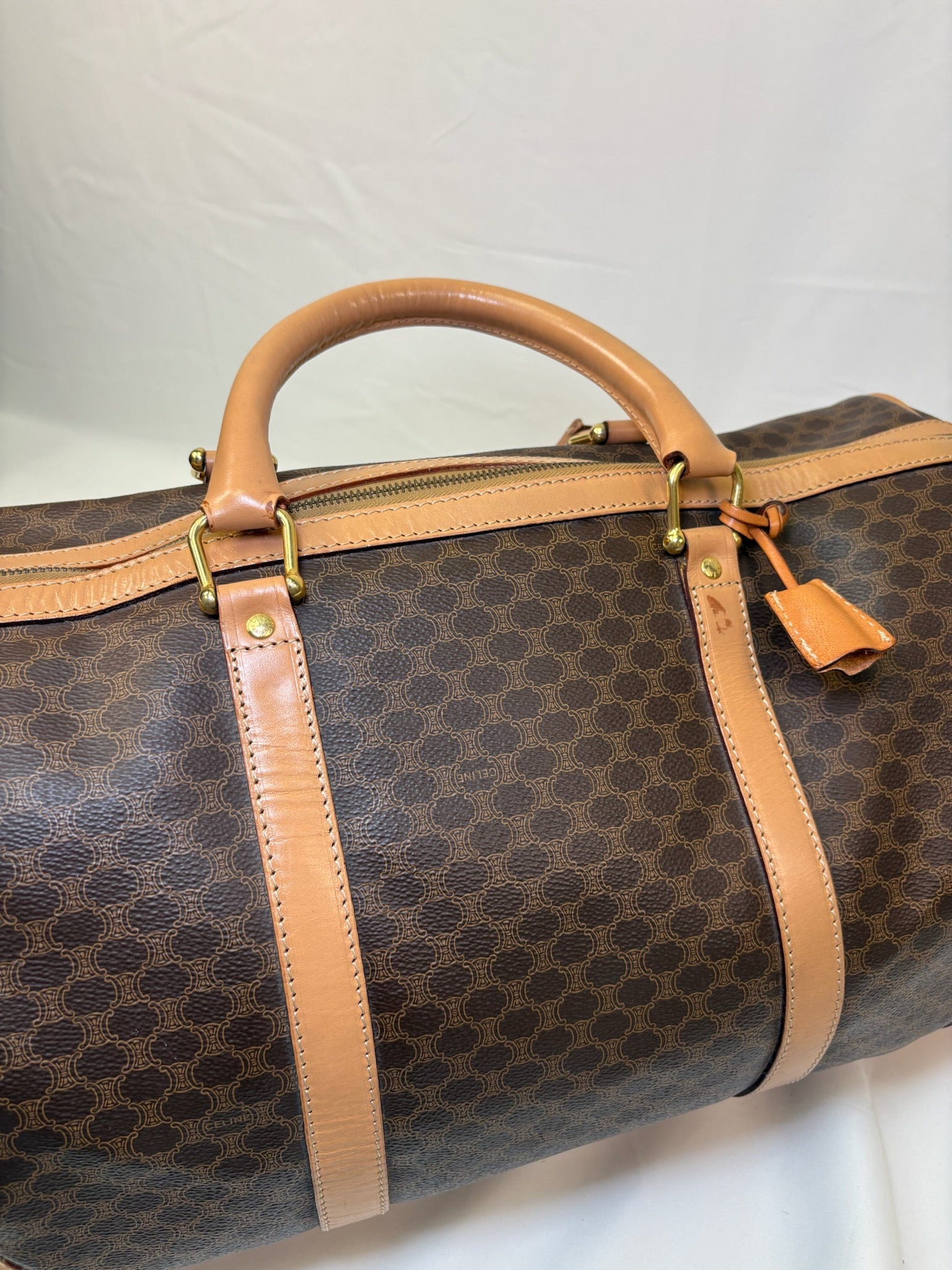 Celine Macadam Boston Bag