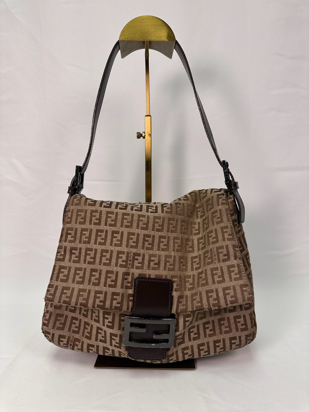 Fendi Mamma Baguette in Zucchino