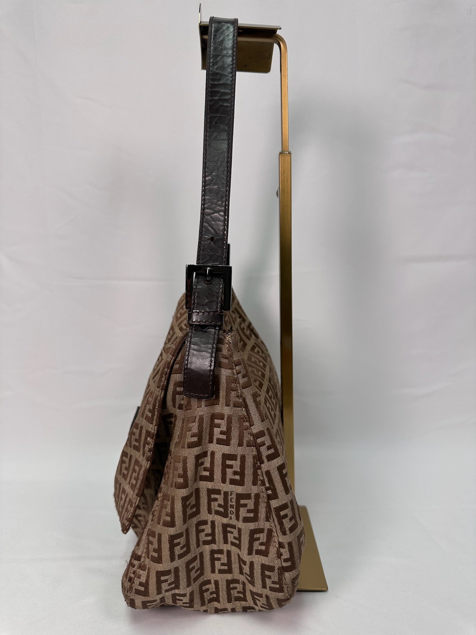 Fendi Mamma Baguette in Zucchino