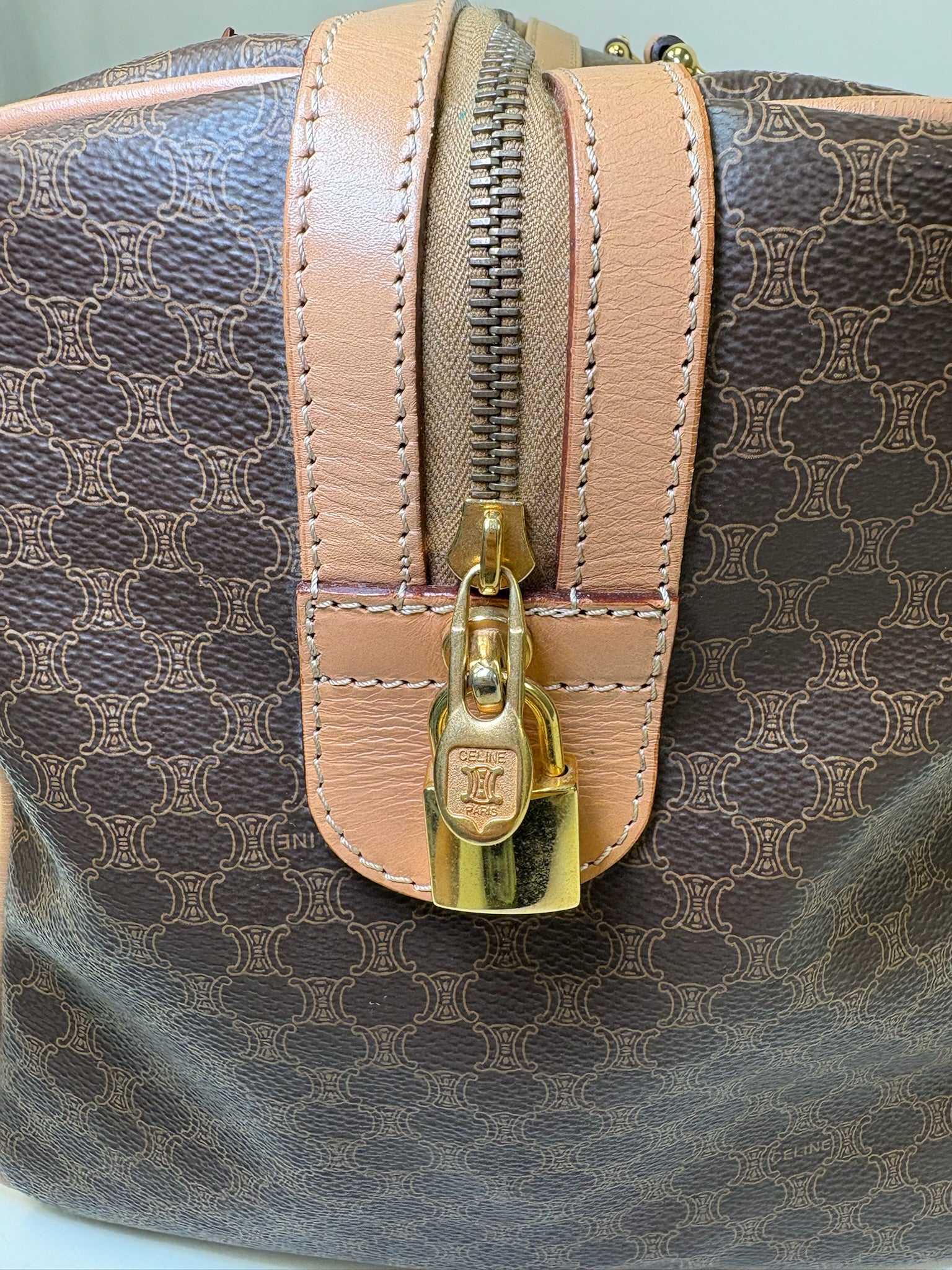 Celine Macadam Boston Bag