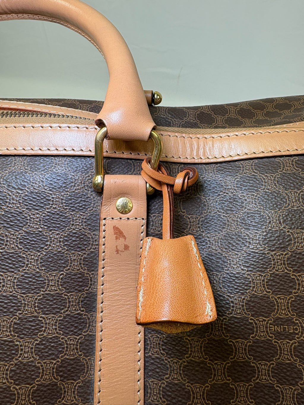 Celine Macadam Boston Bag