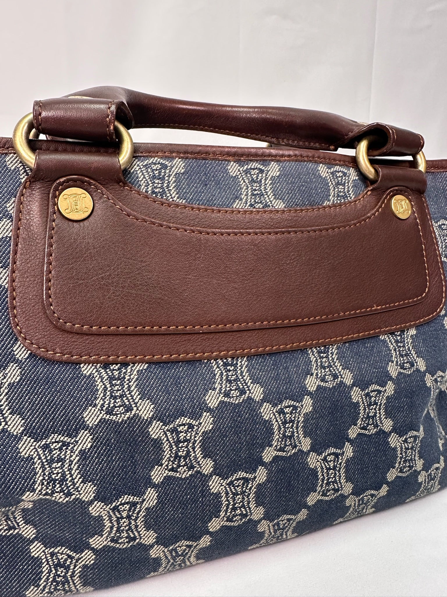 Celine Boogie in Logo Denim