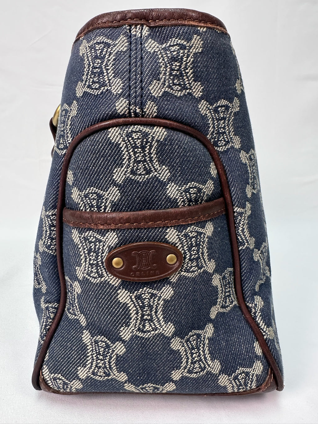 Celine Boogie in Logo Denim