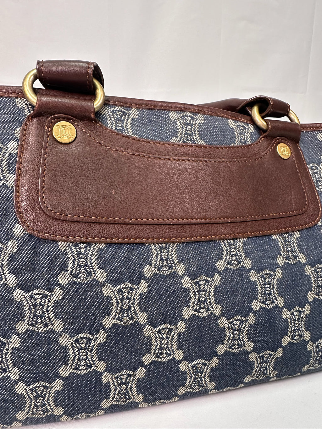 Celine Boogie in Logo Denim