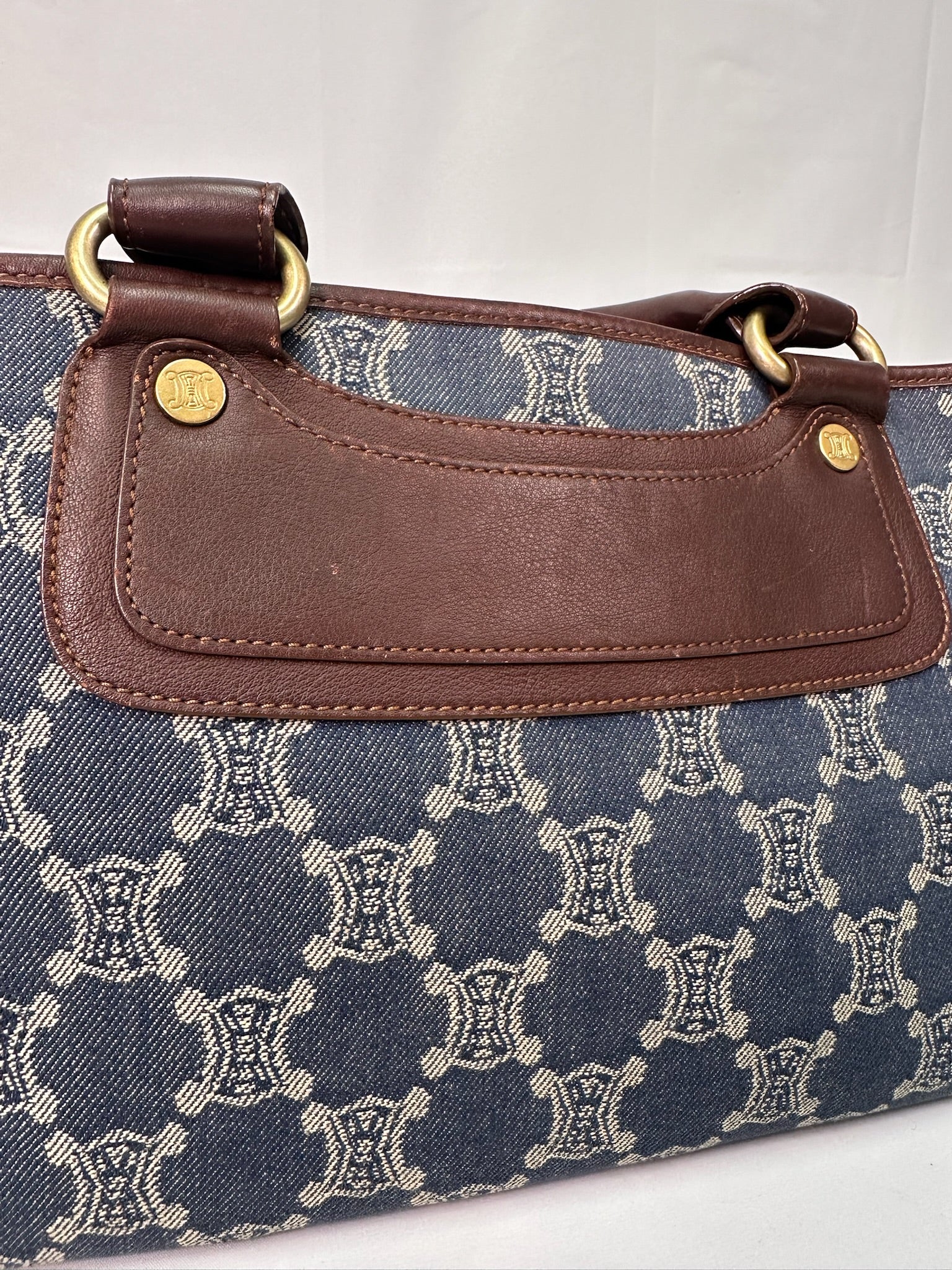 Celine Boogie in Logo Denim