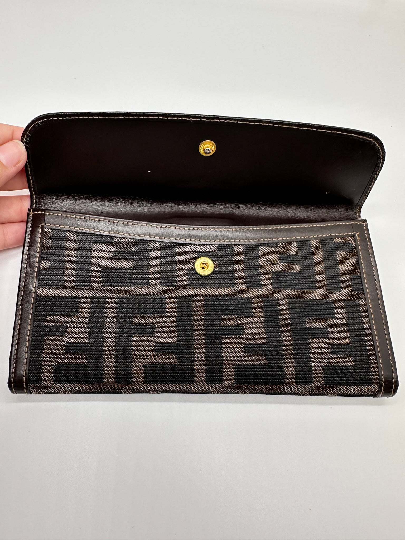 Fendi Zucca Wallet
