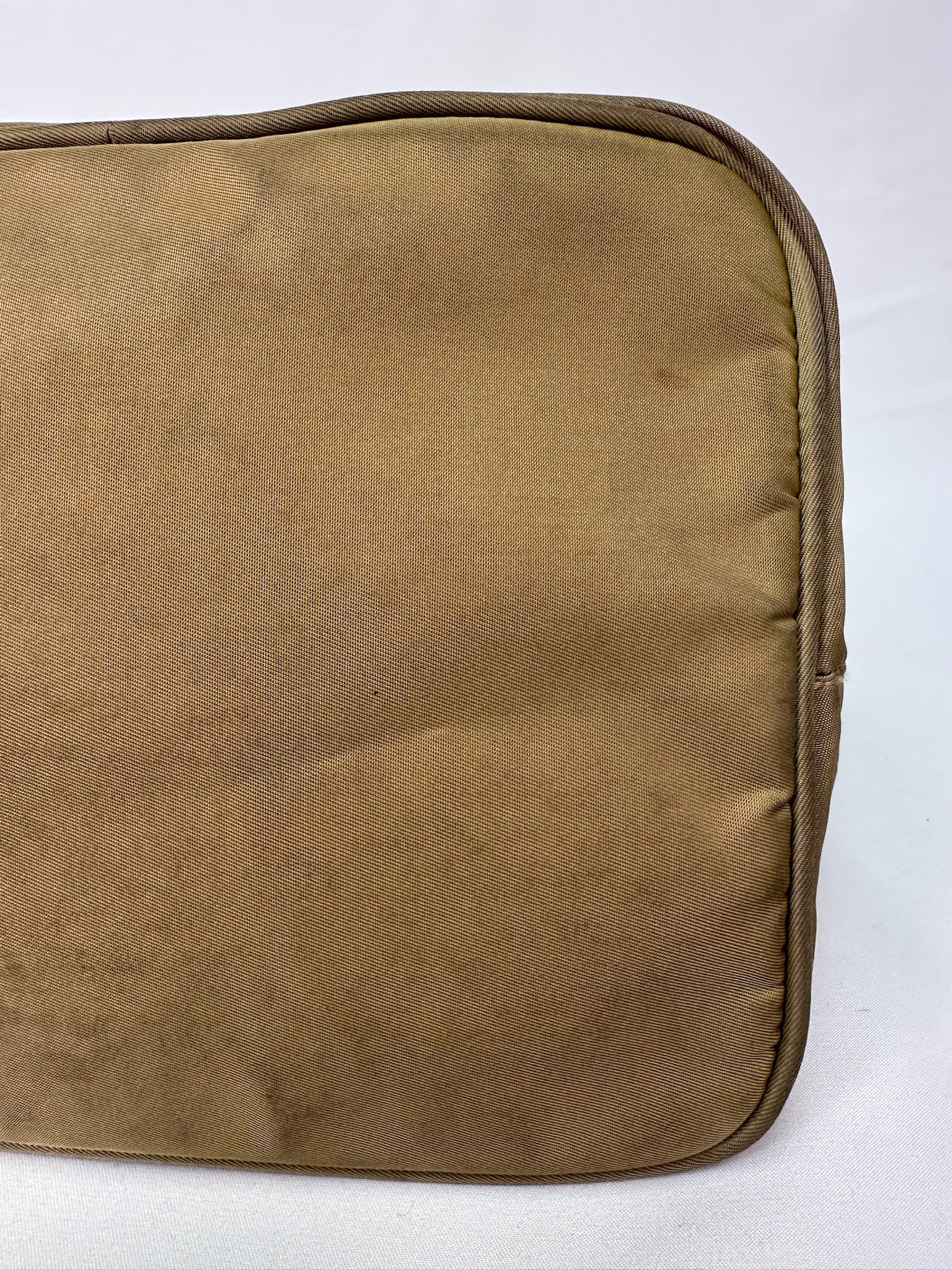 Prada Nylon Mini Tote in Khaki