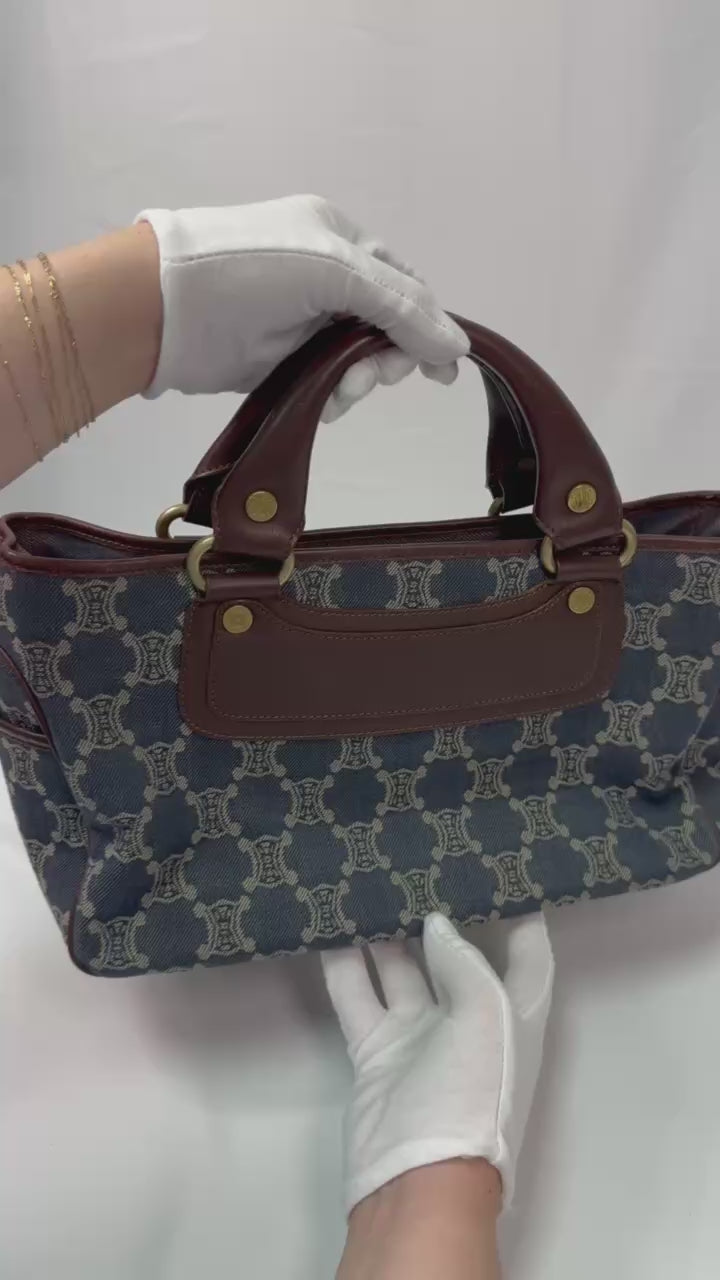 Celine Boogie in Logo Denim